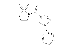 (1,1-diketo-1,2-thiazolidin-2-yl)-(1-phenyltriazol-4-yl)methanone