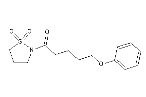 1-(1,1-diketo-1,2-thiazolidin-2-yl)-5-phenoxy-pentan-1-one