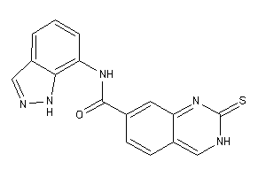 N-(1H-indazol-7-yl)-2-thioxo-3H-quinazoline-7-carboxamide