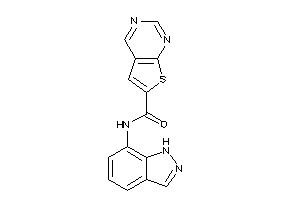 N-(1H-indazol-7-yl)thieno[2,3-d]pyrimidine-6-carboxamide