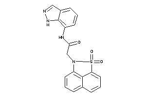 2-(diketoBLAHyl)-N-(1H-indazol-7-yl)acetamide