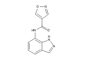 N-(1H-indazol-7-yl)isoxazole-4-carboxamide