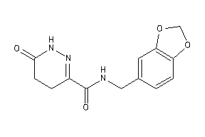 6-keto-N-piperonyl-4,5-dihydro-1H-pyridazine-3-carboxamide