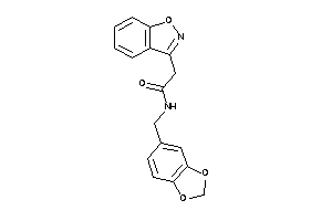 2-indoxazen-3-yl-N-piperonyl-acetamide