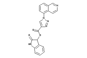 1-(5-isoquinolyl)triazole-4-carboxylic Acid (2-ketoindolin-3-yl) Ester