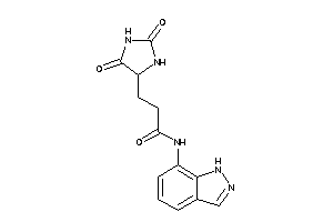 3-(2,5-diketoimidazolidin-4-yl)-N-(1H-indazol-7-yl)propionamide