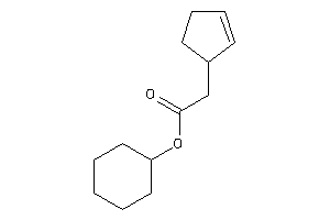 2-cyclopent-2-en-1-ylacetic Acid Cyclohexyl Ester