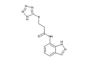 N-(1H-indazol-7-yl)-3-(1H-tetrazol-5-ylthio)propionamide