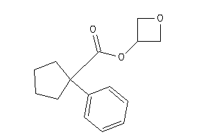 Image of 1-phenylcyclopentanecarboxylic Acid Oxetan-3-yl Ester