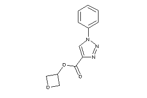 Image of 1-phenyltriazole-4-carboxylic Acid Oxetan-3-yl Ester