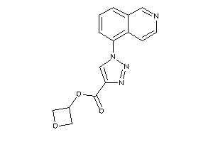 1-(5-isoquinolyl)triazole-4-carboxylic Acid Oxetan-3-yl Ester