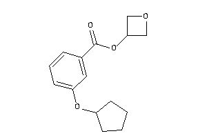 Image of 3-(cyclopentoxy)benzoic Acid Oxetan-3-yl Ester