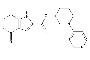 4-keto-1,5,6,7-tetrahydroindole-2-carboxylic Acid [1-(4-pyrimidyl)-3-piperidyl] Ester