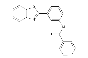 N-[3-(1,3-benzoxazol-2-yl)phenyl]benzamide