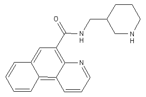 N-(3-piperidylmethyl)benzo[f]quinoline-5-carboxamide