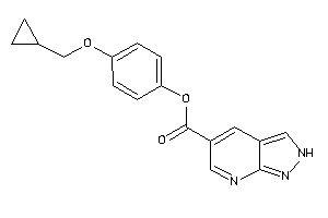 2H-pyrazolo[3,4-b]pyridine-5-carboxylic Acid [4-(cyclopropylmethoxy)phenyl] Ester