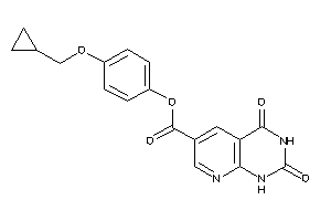 2,4-diketo-1H-pyrido[2,3-d]pyrimidine-6-carboxylic Acid [4-(cyclopropylmethoxy)phenyl] Ester