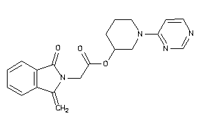 2-(1-keto-3-methylene-isoindolin-2-yl)acetic Acid [1-(4-pyrimidyl)-3-piperidyl] Ester