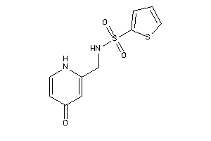 Image of N-[(4-keto-1H-pyridin-2-yl)methyl]thiophene-2-sulfonamide