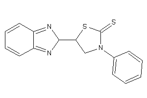 5-(2H-benzimidazol-2-yl)-3-phenyl-thiazolidine-2-thione