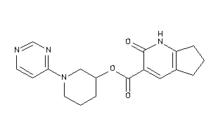 Image of 2-keto-1,5,6,7-tetrahydro-1-pyrindine-3-carboxylic Acid [1-(4-pyrimidyl)-3-piperidyl] Ester