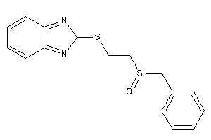 2-(2-benzylsulfinylethylthio)-2H-benzimidazole