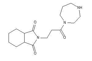 2-[3-(1,4-diazepan-1-yl)-3-keto-propyl]-3a,4,5,6,7,7a-hexahydroisoindole-1,3-quinone