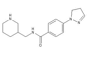 N-(3-piperidylmethyl)-4-(2-pyrazolin-1-yl)benzamide