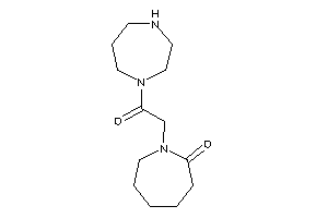 1-[2-(1,4-diazepan-1-yl)-2-keto-ethyl]azepan-2-one