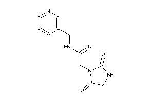 Image of 2-(2,5-diketoimidazolidin-1-yl)-N-(3-pyridylmethyl)acetamide