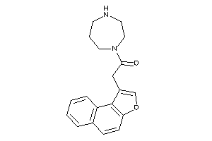 2-benzo[e]benzofuran-1-yl-1-(1,4-diazepan-1-yl)ethanone
