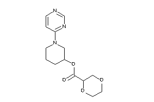 1,4-dioxane-2-carboxylic Acid [1-(4-pyrimidyl)-3-piperidyl] Ester