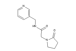 2-(2-ketopyrrolidino)-N-(3-pyridylmethyl)acetamide