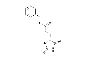 3-(2,5-diketoimidazolidin-4-yl)-N-(3-pyridylmethyl)propionamide