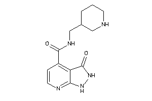 3-keto-N-(3-piperidylmethyl)-1,2-dihydropyrazolo[3,4-b]pyridine-4-carboxamide