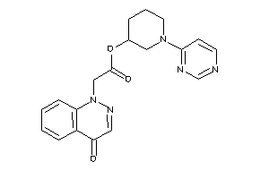 2-(4-ketocinnolin-1-yl)acetic Acid [1-(4-pyrimidyl)-3-piperidyl] Ester