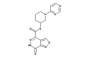 Image of 7-keto-6H-isoxazolo[3,4-d]pyridazine-4-carboxylic Acid [1-(4-pyrimidyl)-3-piperidyl] Ester