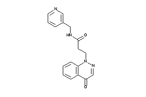3-(4-ketocinnolin-1-yl)-N-(3-pyridylmethyl)propionamide