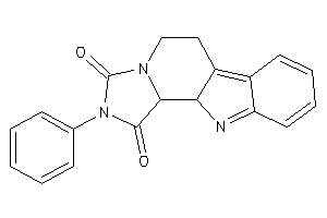 Image of 2-phenyl-5,6,11a,11b-tetrahydroimidazo[5,1-a]$b-carboline-1,3-quinone