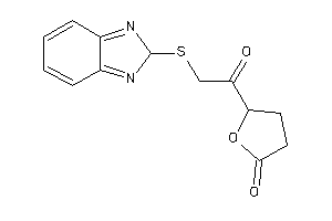 5-[2-(2H-benzimidazol-2-ylthio)acetyl]tetrahydrofuran-2-one