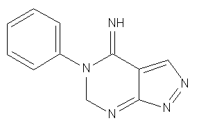 Image of (5-phenyl-6H-pyrazolo[3,4-d]pyrimidin-4-ylidene)amine