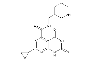 7-cyclopropyl-2,4-diketo-N-(3-piperidylmethyl)-1H-pyrido[2,3-d]pyrimidine-5-carboxamide