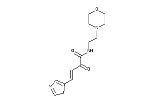 2-keto-N-(2-morpholinoethyl)-4-(3H-pyrrol-4-yl)but-3-enamide