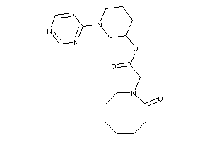 2-(2-ketoazocan-1-yl)acetic Acid [1-(4-pyrimidyl)-3-piperidyl] Ester