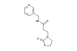 3-(2-ketothiazolidin-3-yl)-N-(3-pyridylmethyl)propionamide