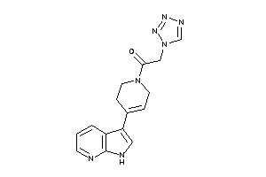 1-[4-(1H-pyrrolo[2,3-b]pyridin-3-yl)-3,6-dihydro-2H-pyridin-1-yl]-2-(tetrazol-1-yl)ethanone