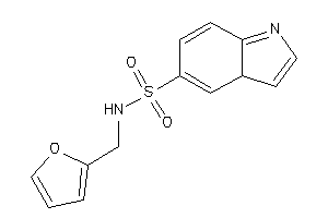 N-(2-furfuryl)-3aH-indole-5-sulfonamide