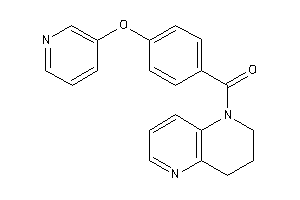 3,4-dihydro-2H-1,5-naphthyridin-1-yl-[4-(3-pyridyloxy)phenyl]methanone
