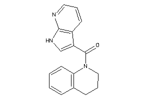 3,4-dihydro-2H-quinolin-1-yl(1H-pyrrolo[2,3-b]pyridin-3-yl)methanone