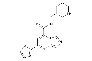 2-(2-furyl)-N-(3-piperidylmethyl)imidazo[1,5-a]pyrimidine-4-carboxamide